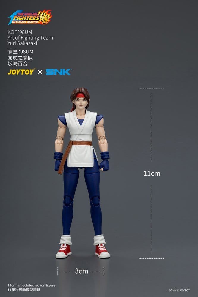 The King of Fighters '98 Ultimate Match Actionfigur Yuri Sakazaki (Art of Fighting Team) 12 cm
