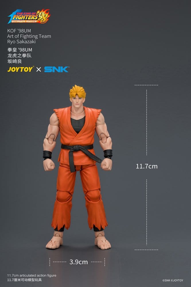 The King of Fighters '98 Ultimate Match Actionfigur Ryo Sakazaki (Art of Fighting Team) 12 cm