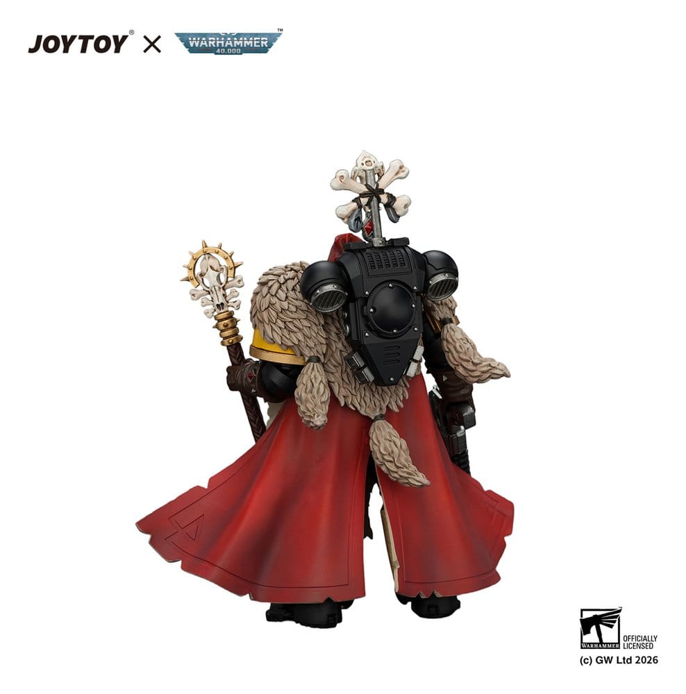 Warhammer Actionfigur Space Wolves Wolf Priest 12 cm