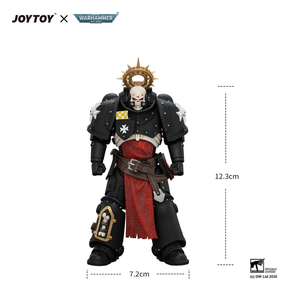Warhammer Actionfigur Black Templars Execrator 2 12 cm