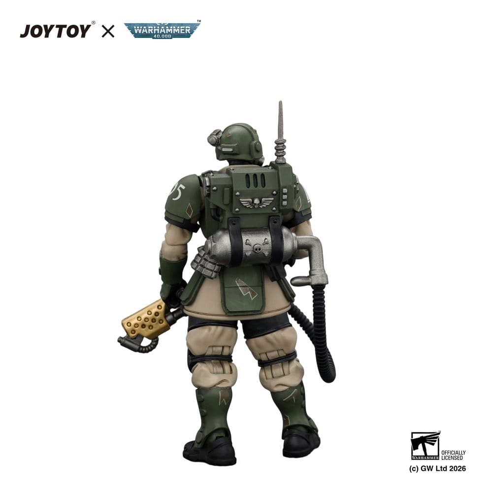Warhammer Actionfigur Astra Militarum Kasrkin 2 with Flamer