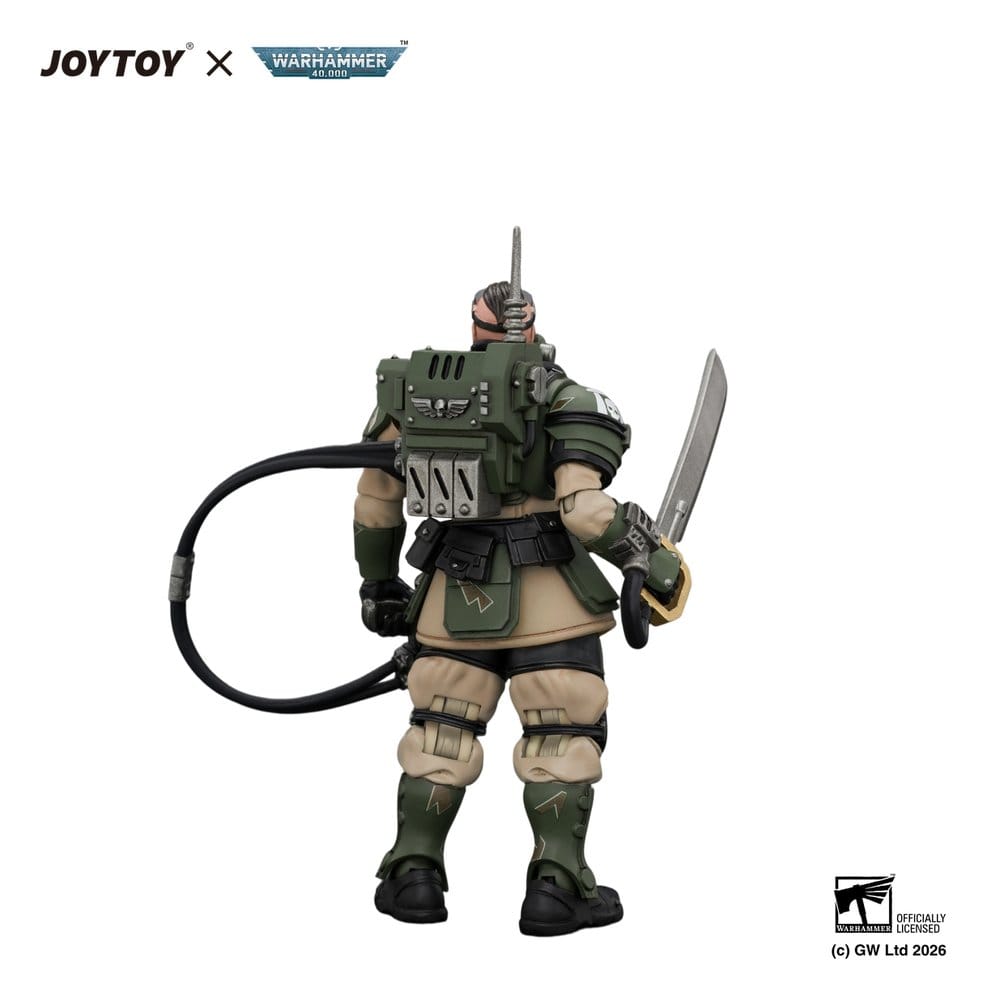 Warhammer Actionfigur Astra Militarum Kasrkin 7 with Hot-shot Laspistol and Power Sword