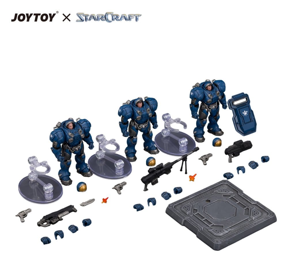 StarCraft Figuren-Set Terran Marine