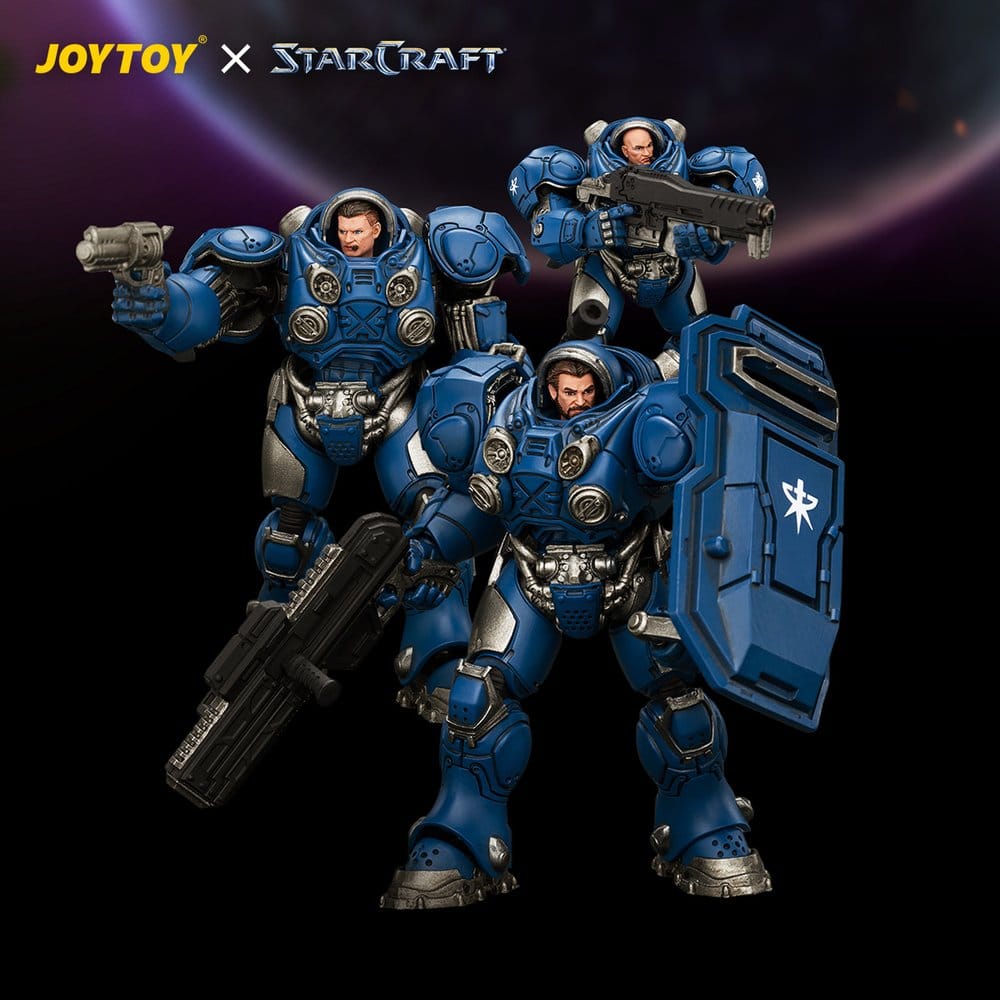 StarCraft Figuren-Set Terran Marine