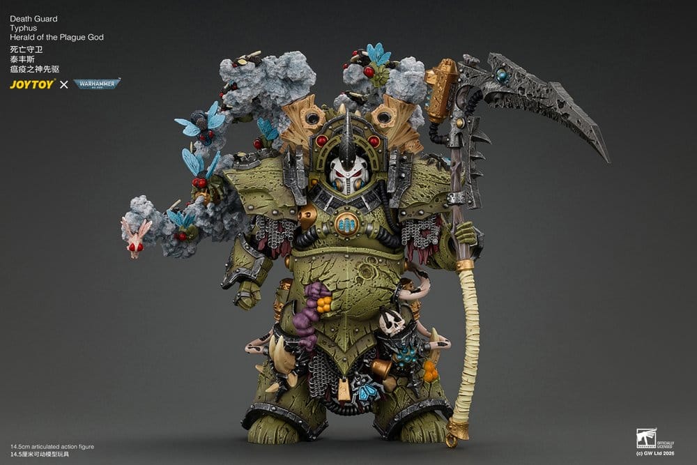 Warhammer Actionfigur Death Guard Typhus Herald of the Plague God 15 cm