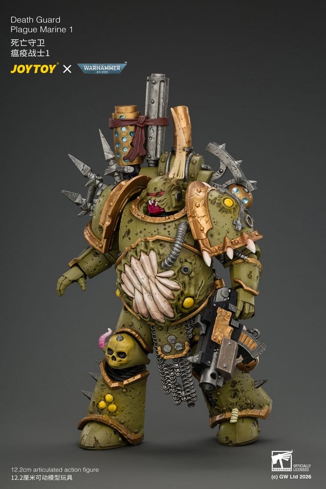 Warhammer Actionfigur Death Guard Plague Marine 1 12 cm