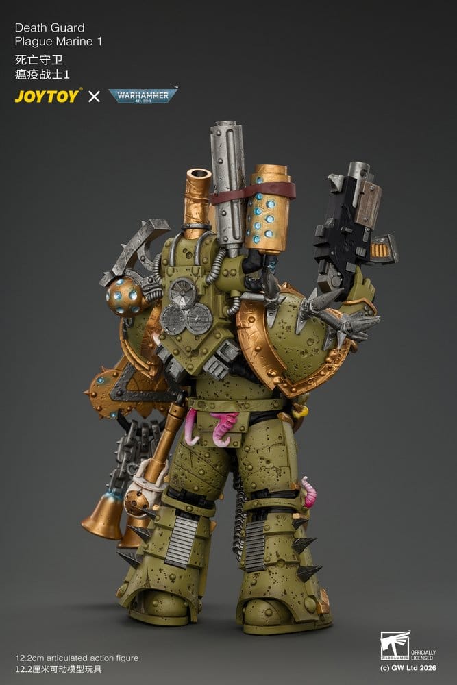 Warhammer Actionfigur Death Guard Plague Marine 1 12 cm