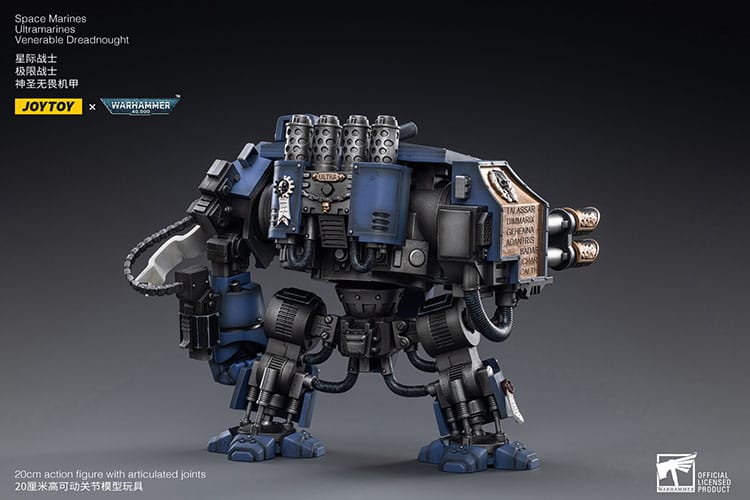 Warhammer 40k Actionfigur 1/18 Space Marines Ultramarines Venerable Dreadnought 19 cm