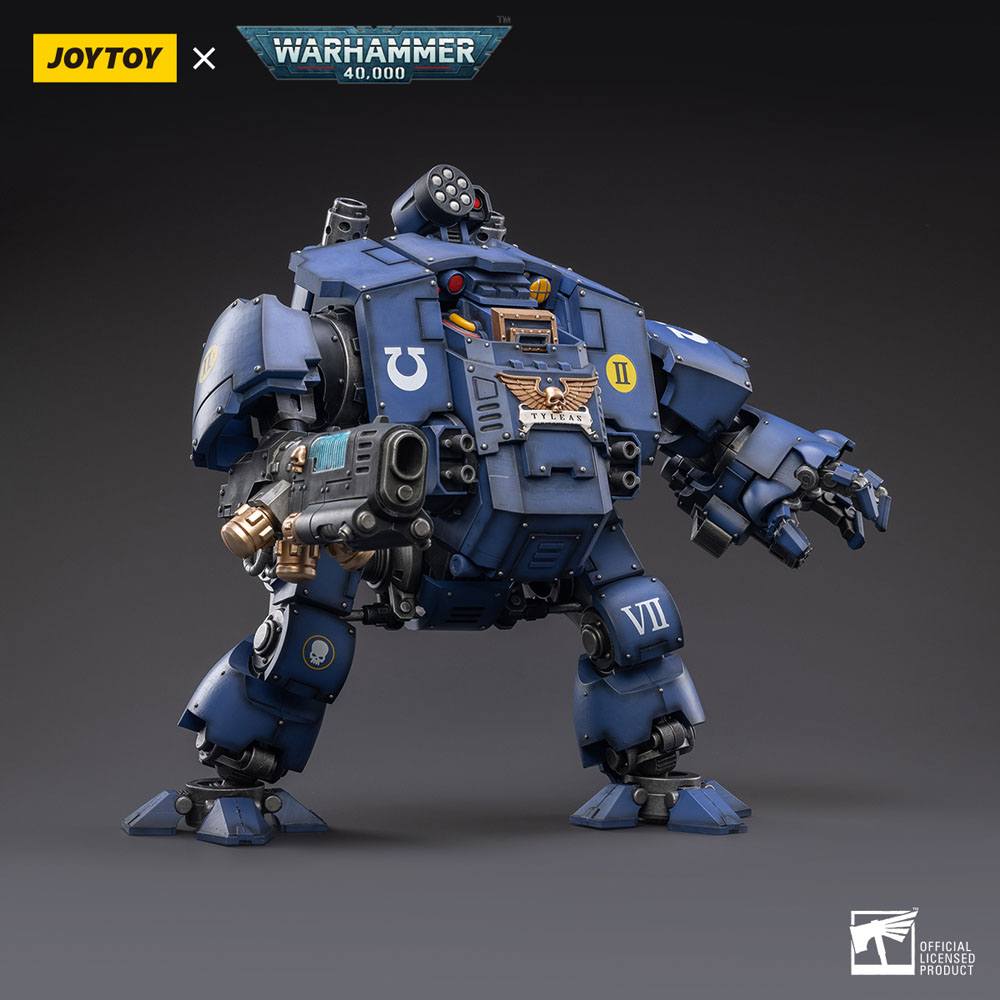 Warhammer 40,000 Actionfigur 1/18 Ultramarines Redemptor Dreadnought Brother Dreadnought Tyleas 30 cm Reproduktion