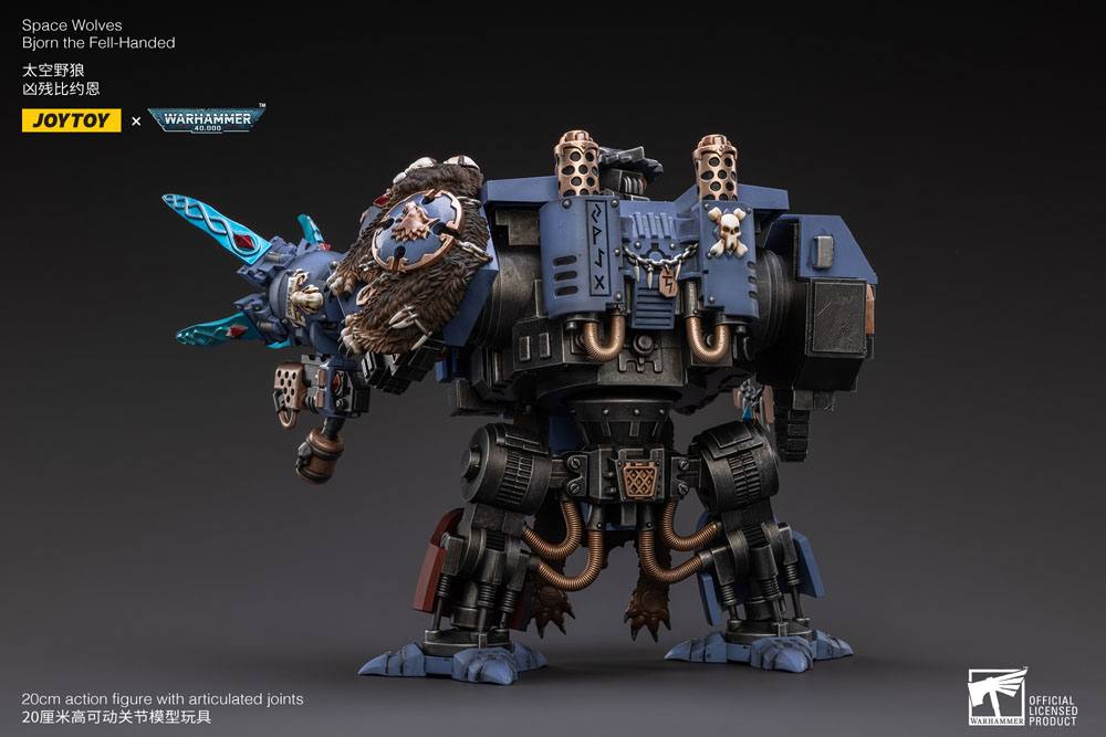 Warhammer 40k Actionfigur 1/18 Space Wolves Bjorn the Fell-Handed 19 cm