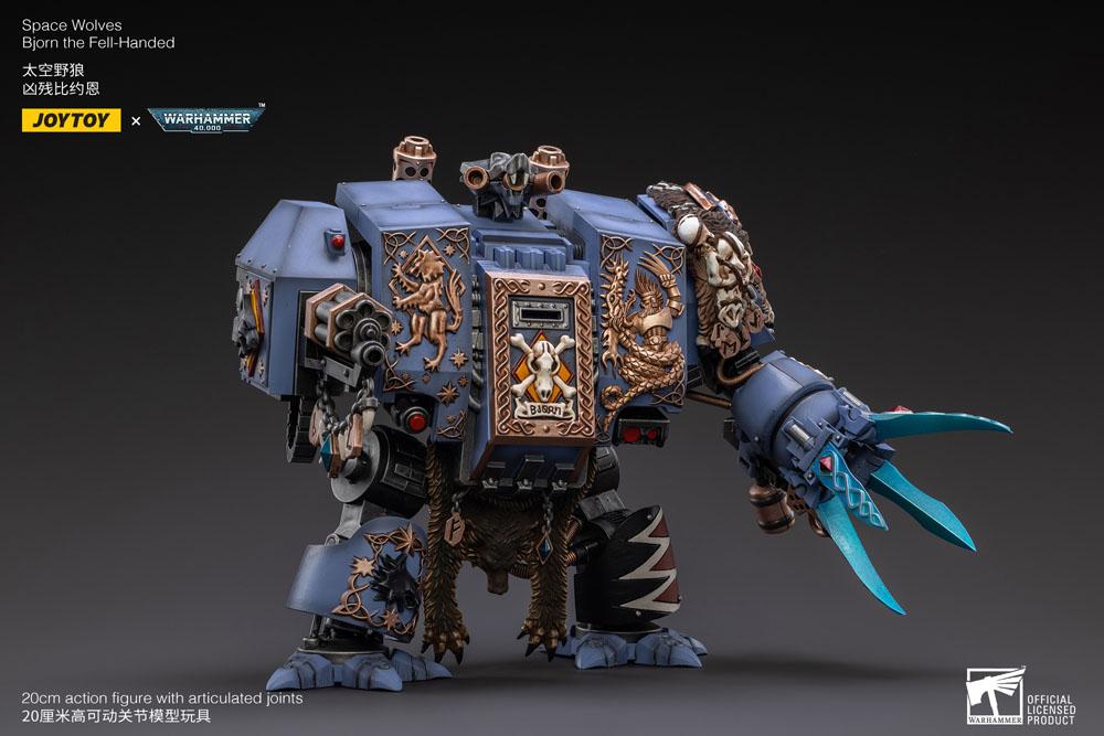 Warhammer 40k Actionfigur 1/18 Space Wolves Bjorn the Fell-Handed 19 cm