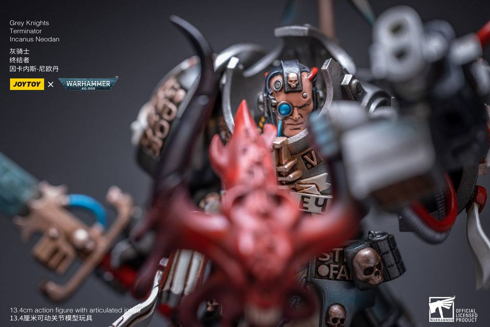 Warhammer 40k Actionfigur 1/18 Grey Knights Terminator Incanus Neodan 13 cm