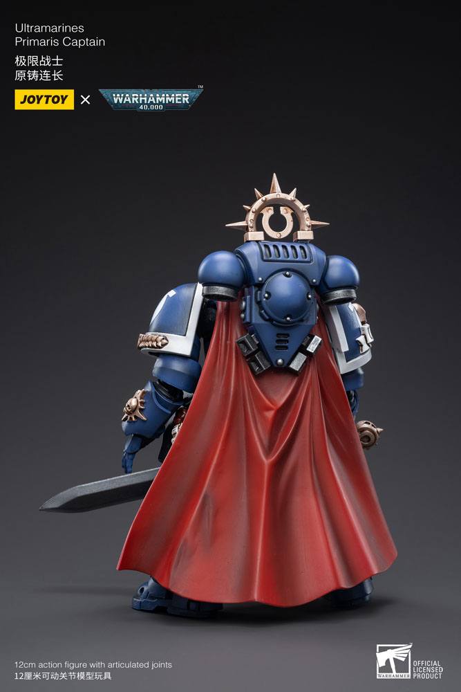 Warhammer 40k Actionfigur 1/18 Ultramarines Primaris Captain 12 cm