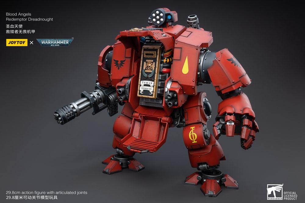 Warhammer 40k Actionfigur 1/18 Blood Angels Redemptor Dreadnought 30 cm