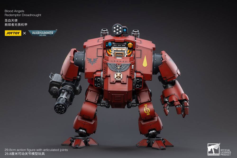 Warhammer 40k Actionfigur 1/18 Blood Angels Redemptor Dreadnought 30 cm