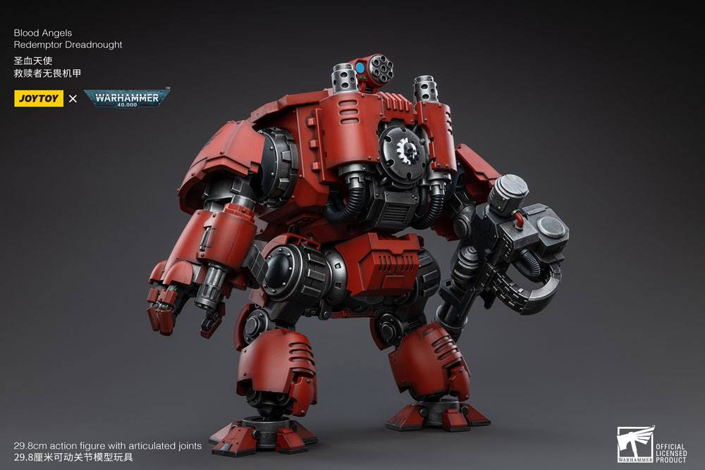 Warhammer 40k Actionfigur 1/18 Blood Angels Redemptor Dreadnought 30 cm