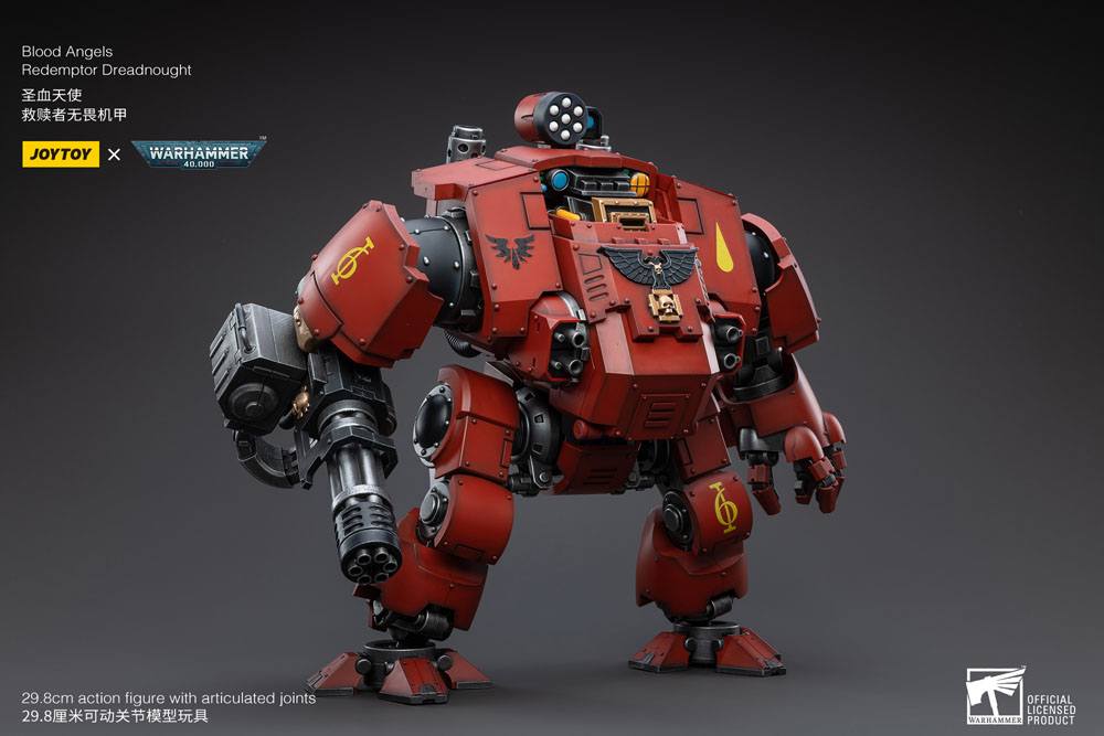 Warhammer 40k Actionfigur 1/18 Blood Angels Redemptor Dreadnought 30 cm