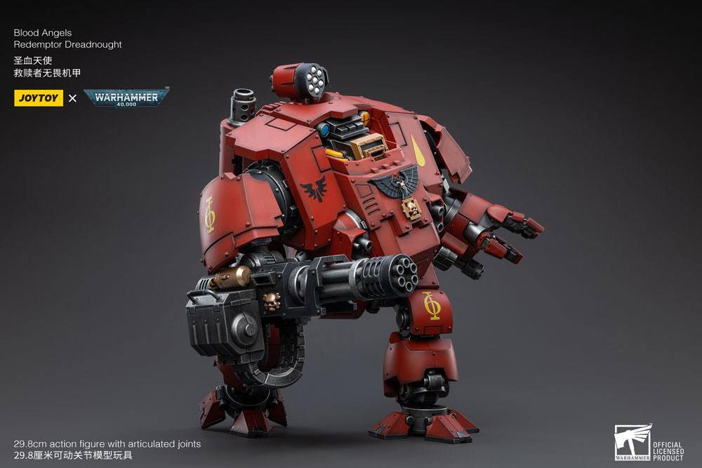 Warhammer 40k Actionfigur 1/18 Blood Angels Redemptor Dreadnought 30 cm