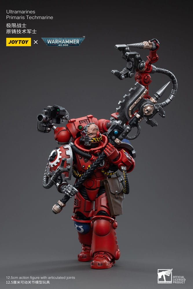Warhammer 40k Actionfigur 1/18 Ultramarines Primaris Techmarine 12 cm
