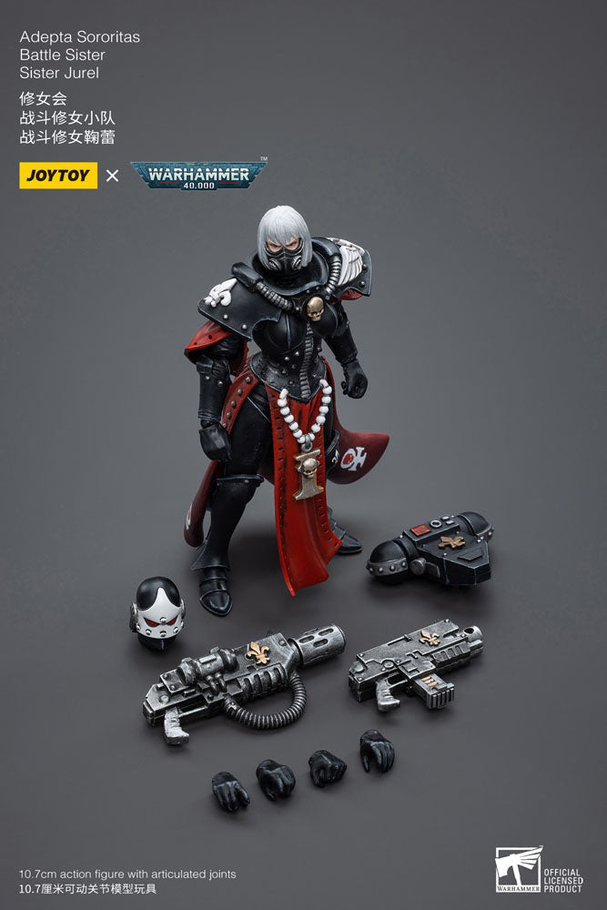 Warhammer 40k Actionfigur 1/18 Adepta Sororitas Battle Sister Sister Jurel 10 cm