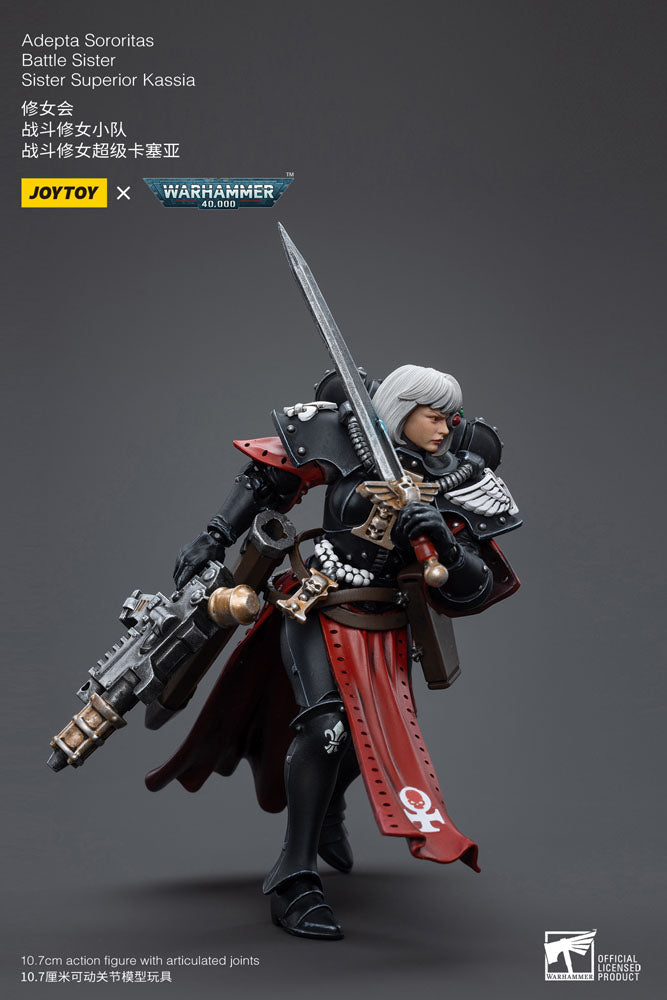 Warhammer 40k Actionfigur 1/18 Adepta Sororitas Battle Sister Sister Kassia 10 cm