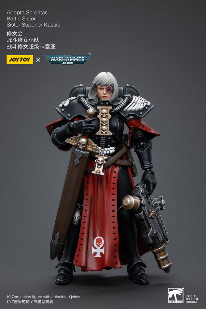 Warhammer 40k Actionfigur 1/18 Adepta Sororitas Battle Sister Sister Kassia 10 cm