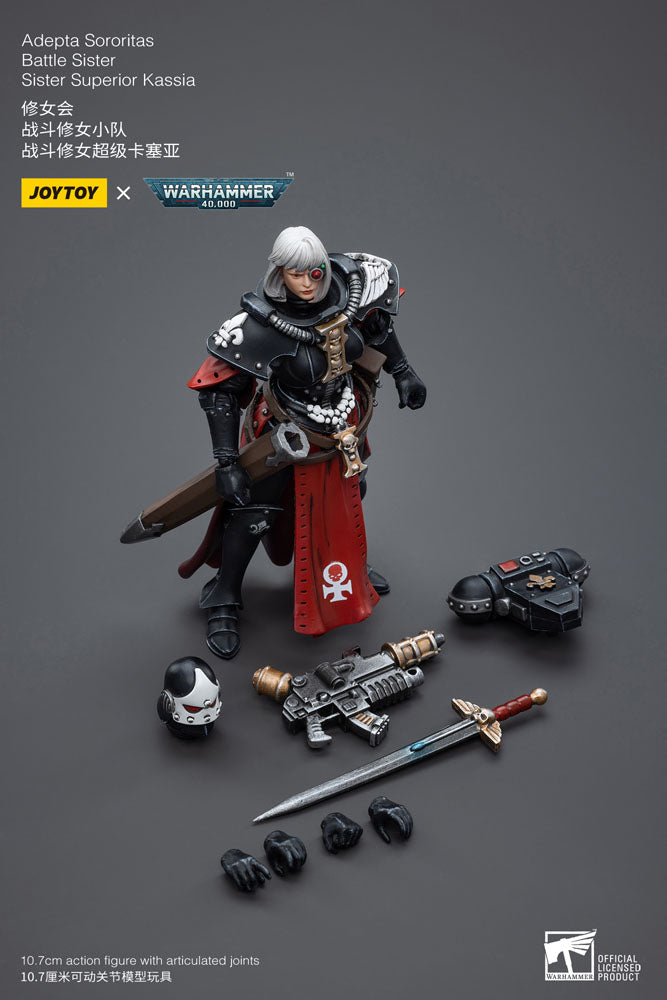 Warhammer 40k Actionfigur 1/18 Adepta Sororitas Battle Sister Sister Kassia 10 cm