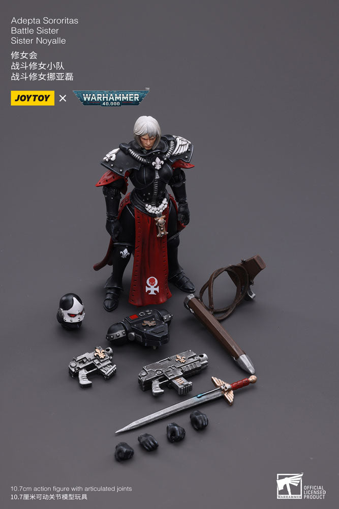 Warhammer 40k Actionfigur 1/18 Adepta Sororitas Battle Sister Sister Noyalle 10 cm