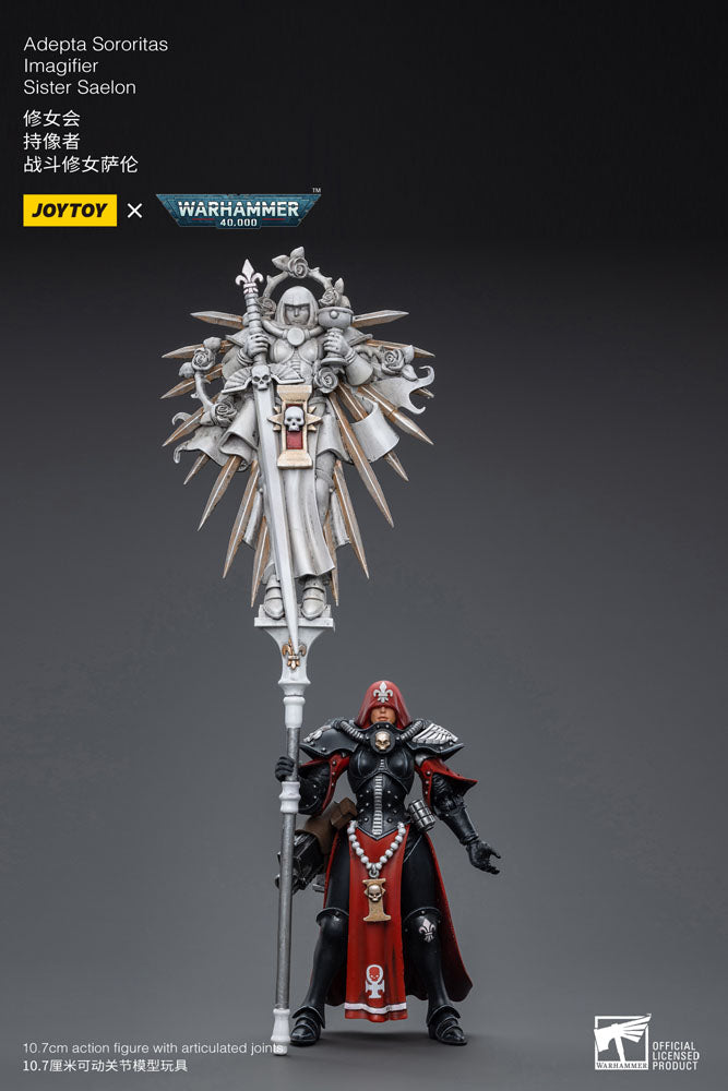 Warhammer 40k Actionfigur 1/18 Adepta Sororitas Battle Sister Sister Saelon 10 cm