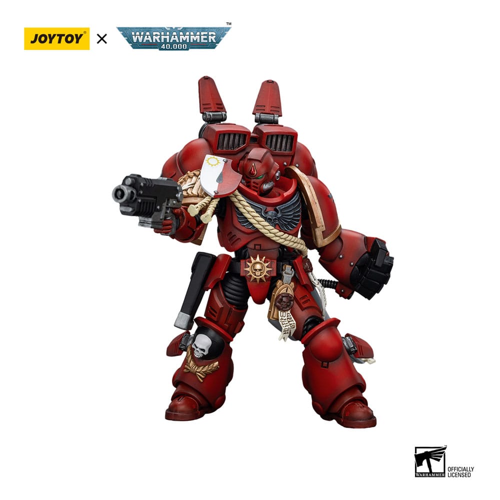 Warhammer The Horus Heresy Actionfigur 1/18 Blood Angels Captain With Jump Pack 12 cm