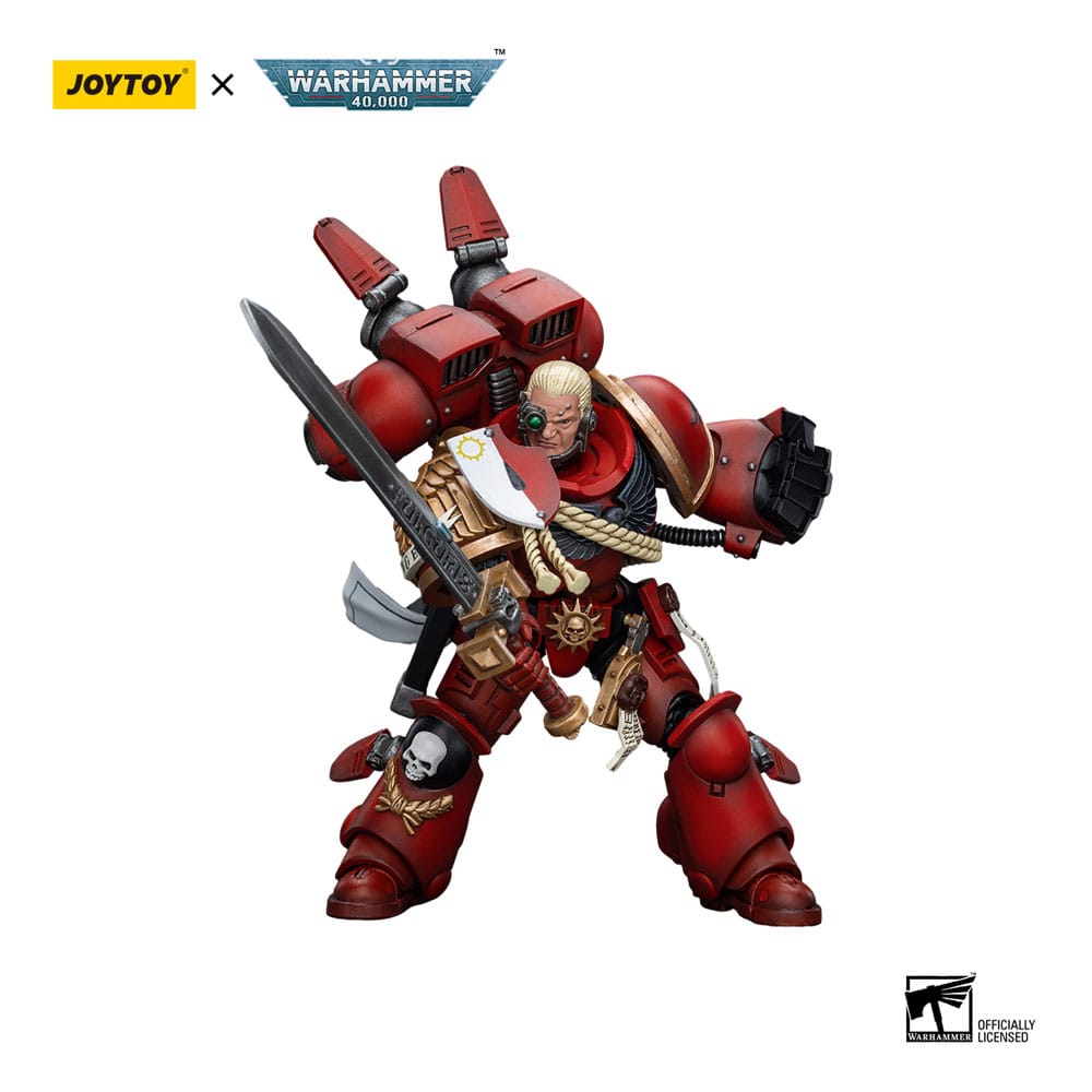 Warhammer The Horus Heresy Actionfigur 1/18 Blood Angels Captain With Jump Pack 12 cm