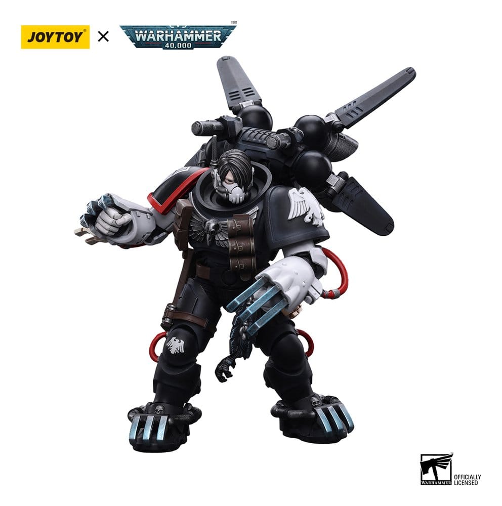 Warhammer 40,000 Actionfigur Raven Guard Chapter Master Kayvaan Shrike 12 cm
