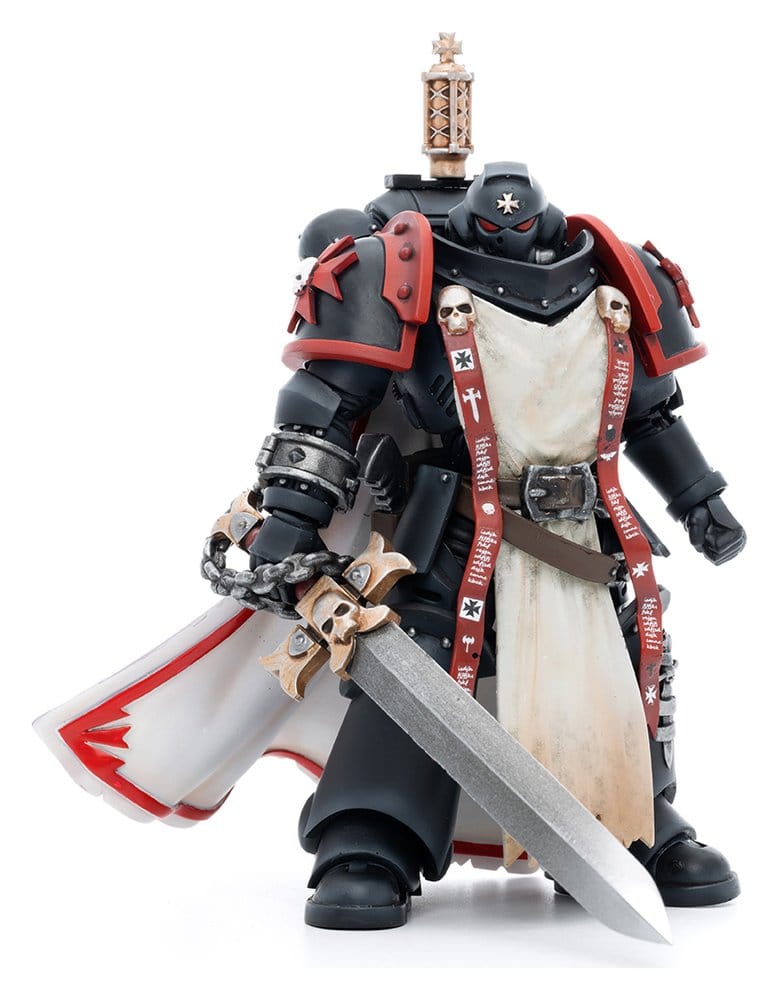 Warhammer 40k Actionfigur 1/18 Black Templars Primaris Sword Brethren Eberwulf 12 cm