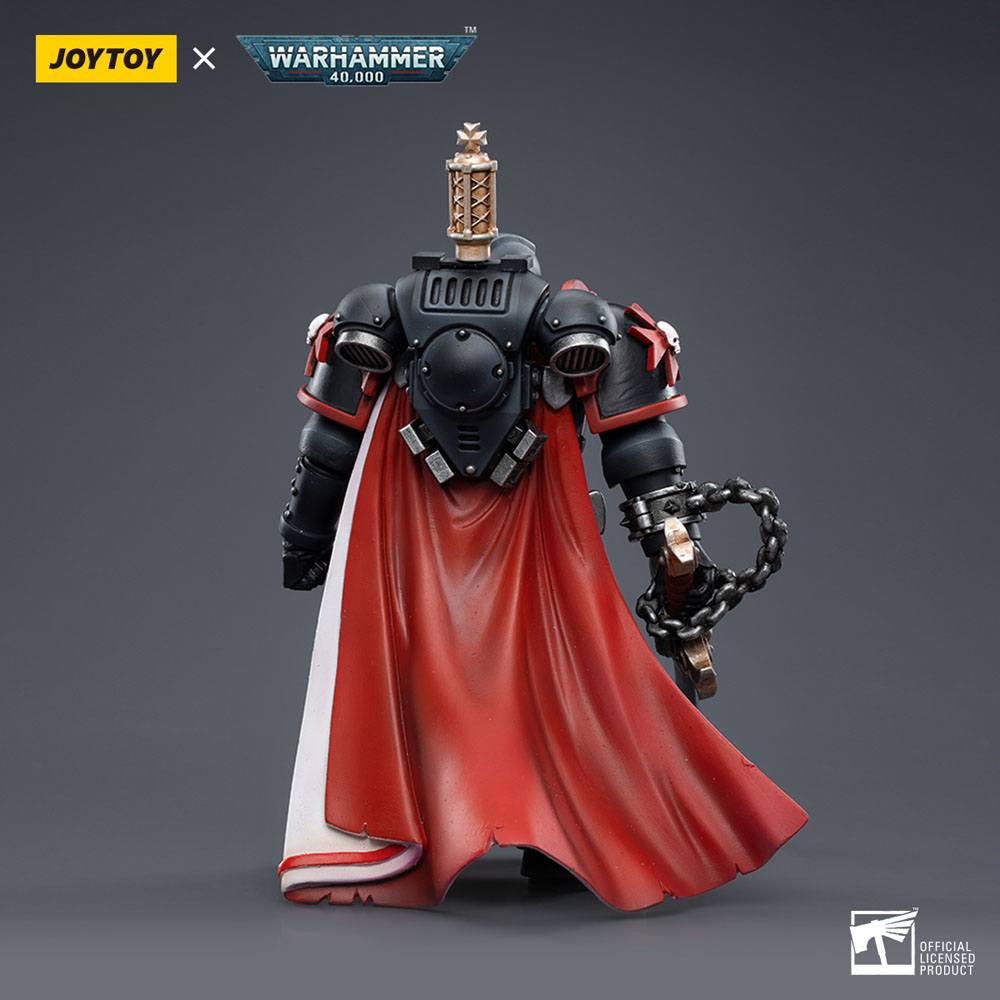 Warhammer 40k Actionfigur 1/18 Black Templars Primaris Sword Brethren Eberwulf 12 cm