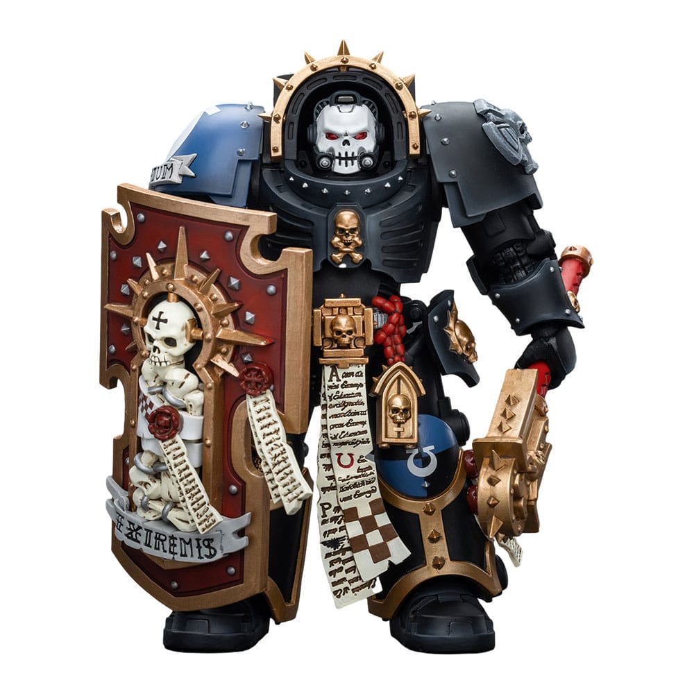 Warhammer 40k Actionfigur 1/18 Ultramarines Chaplain in Terminator Armour 12 cm