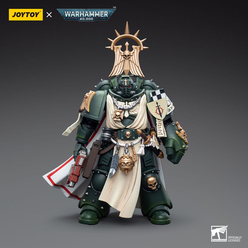 Warhammer 40k Actionfigur 1/18 Dark Angels Master with Power Fist 12 cm