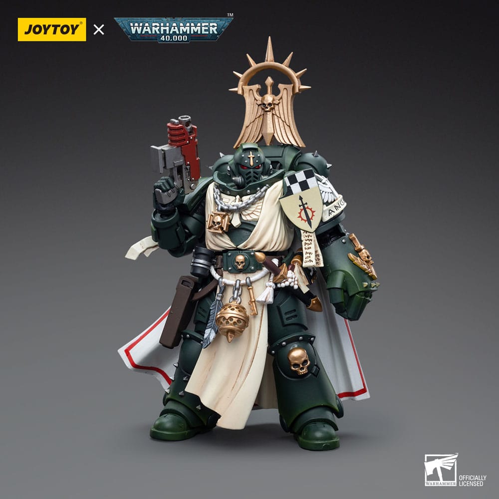 Warhammer 40k Actionfigur 1/18 Dark Angels Master with Power Fist 12 cm