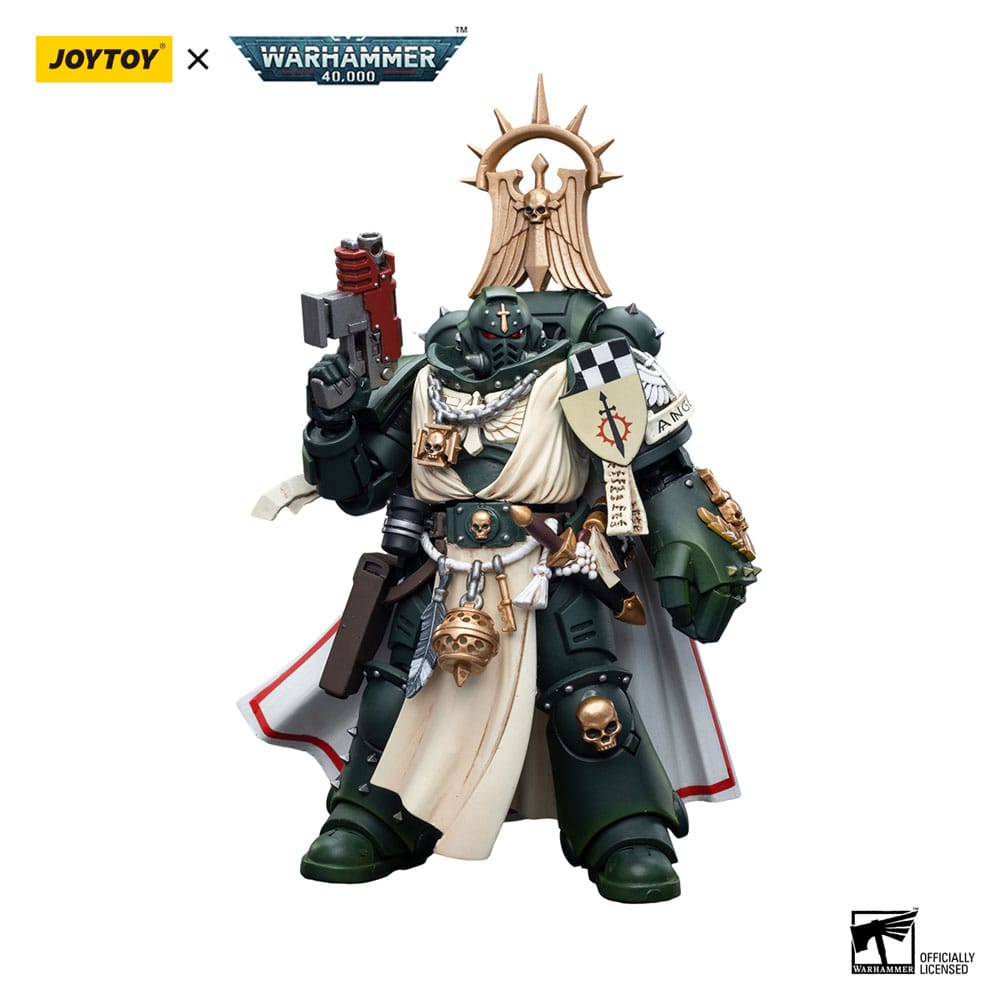 Warhammer 40k Actionfigur 1/18 Dark Angels Master with Power Fist 12 cm