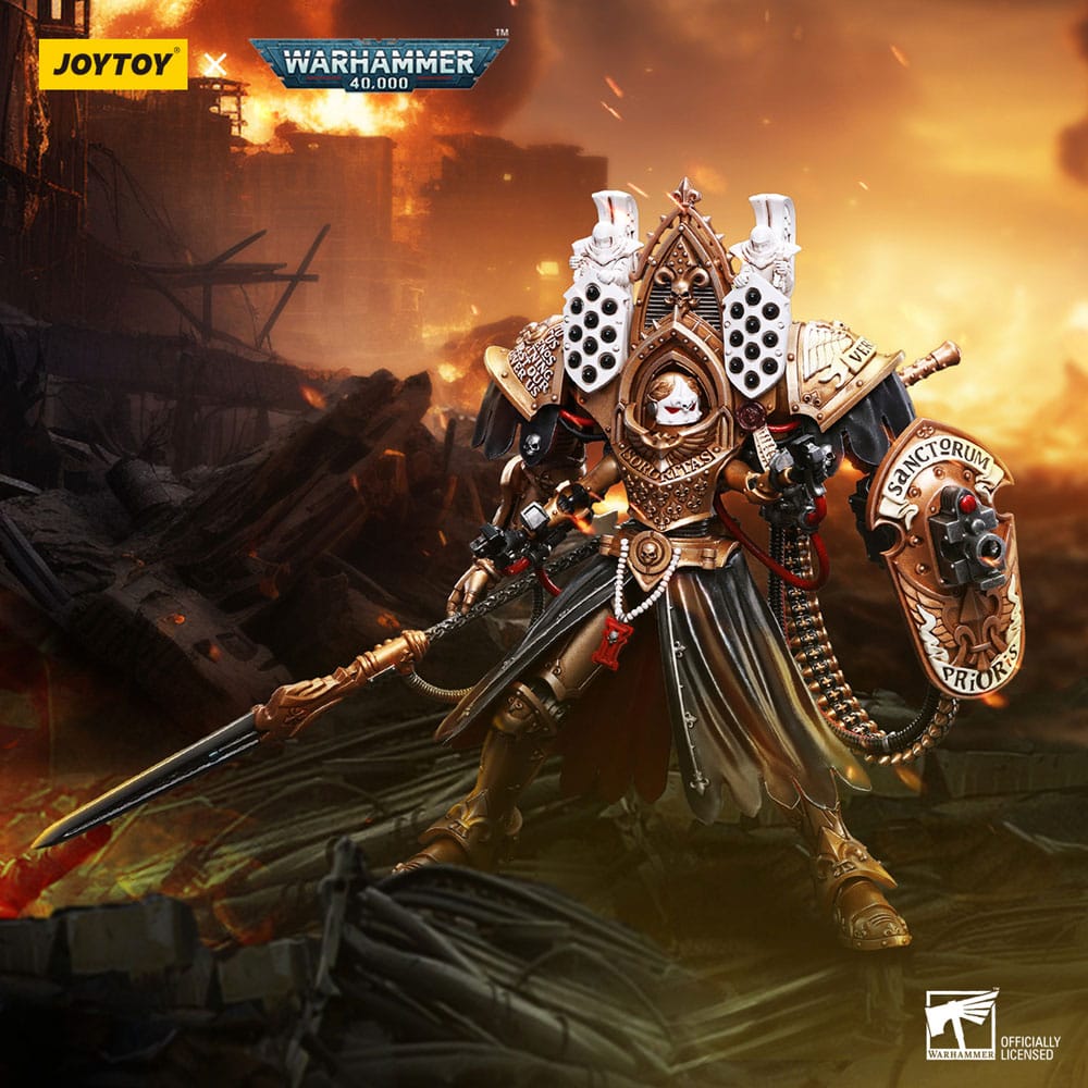 Warhammer 40k Actionfigur 1/18 Adepta Sororitas Abbess Sanctorum Morvenn Vahl 12 cm