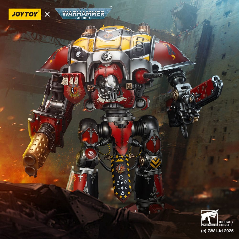 Warhammer 40,000: Space Marine 2 Actionfigur Imperial Knights House Raven Knight Errant 56 cm