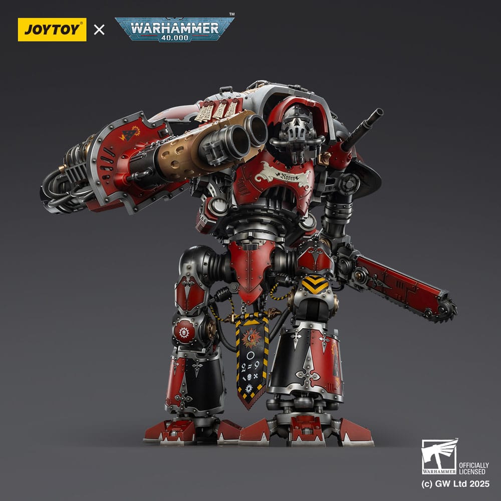 Warhammer 40,000: Space Marine 2 Actionfigur Imperial Knights House Raven Knight Errant 56 cm