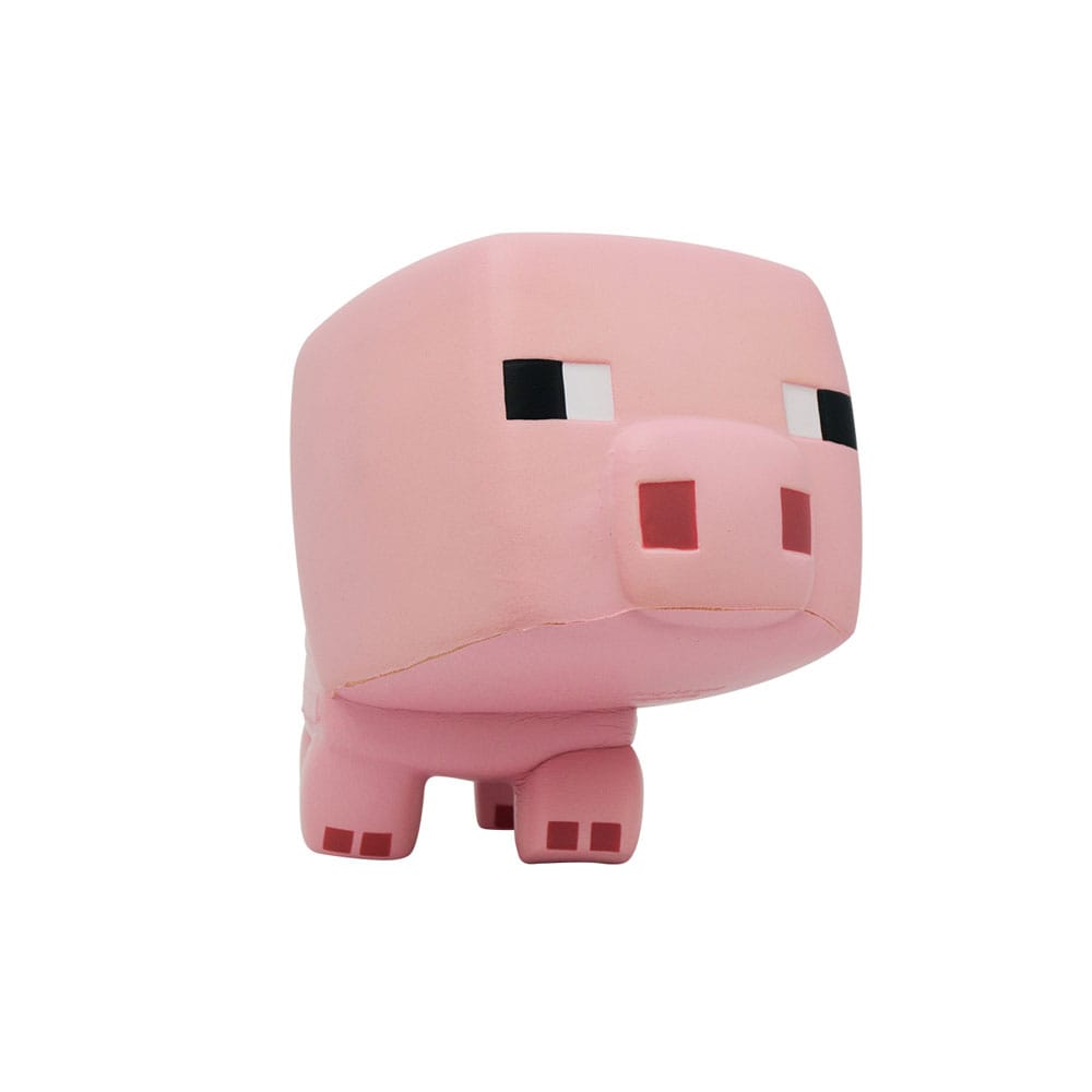 Minecraft Mega Squishme Anti-Stress-Figur Serie 1 Schwein 15 cm