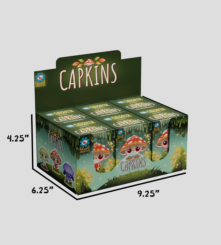 Capkins Minifiguren S1 7 cm Blind Box Display (6)