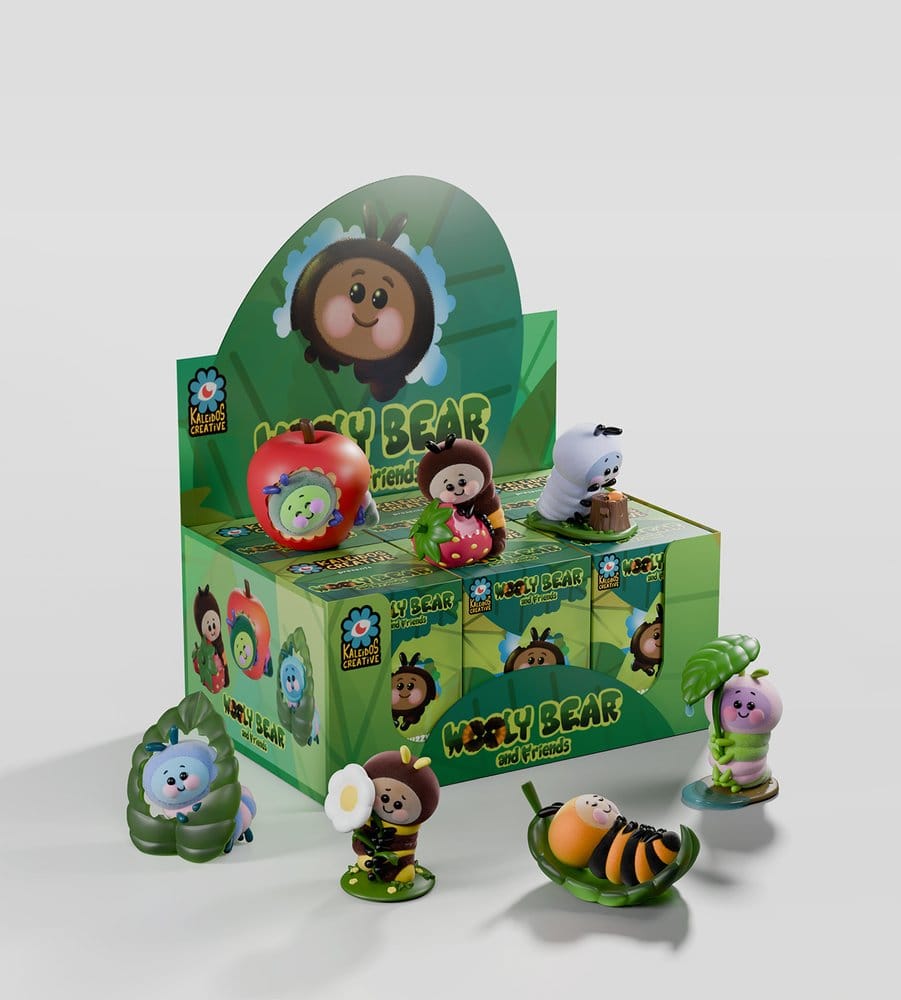 Wooly Bear and Friends Vinyl Minifiguren S1 13 cm Blind Box Display (6)