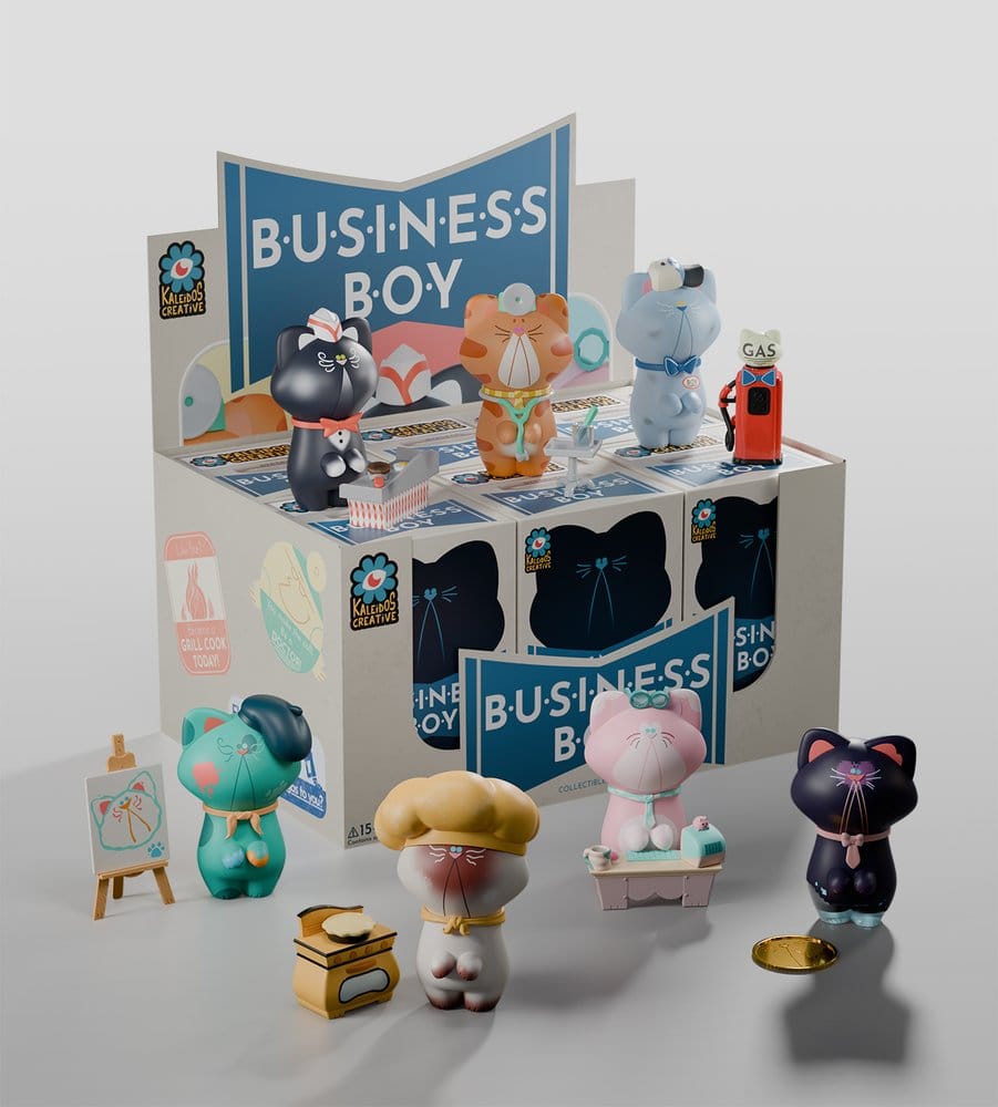 Business Boy Minifiguren S1 8 cm Blind Box Display (6)