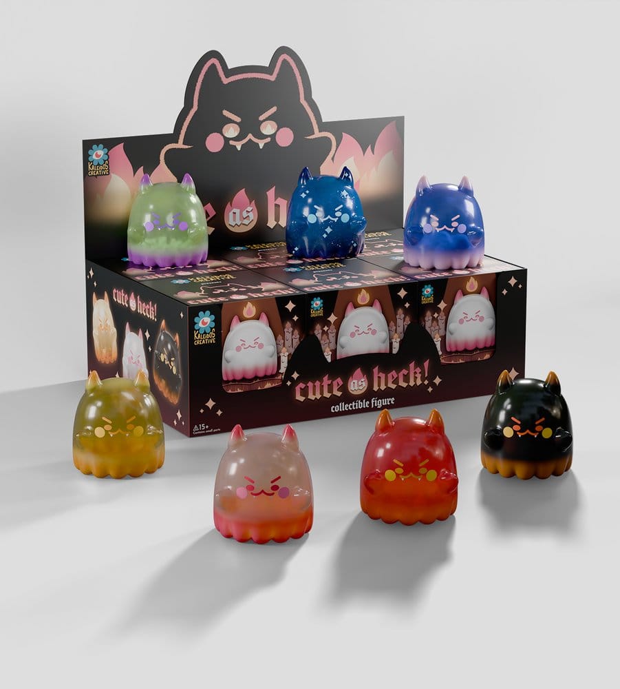 Cute As Heck Minifiguren S1 9 cm Blind Box Display (6)