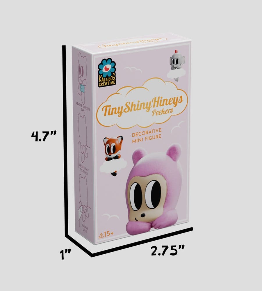 Tiny Shiny Hiney Peakers Minifiguren S1 6 cm Blind Box Display (6)