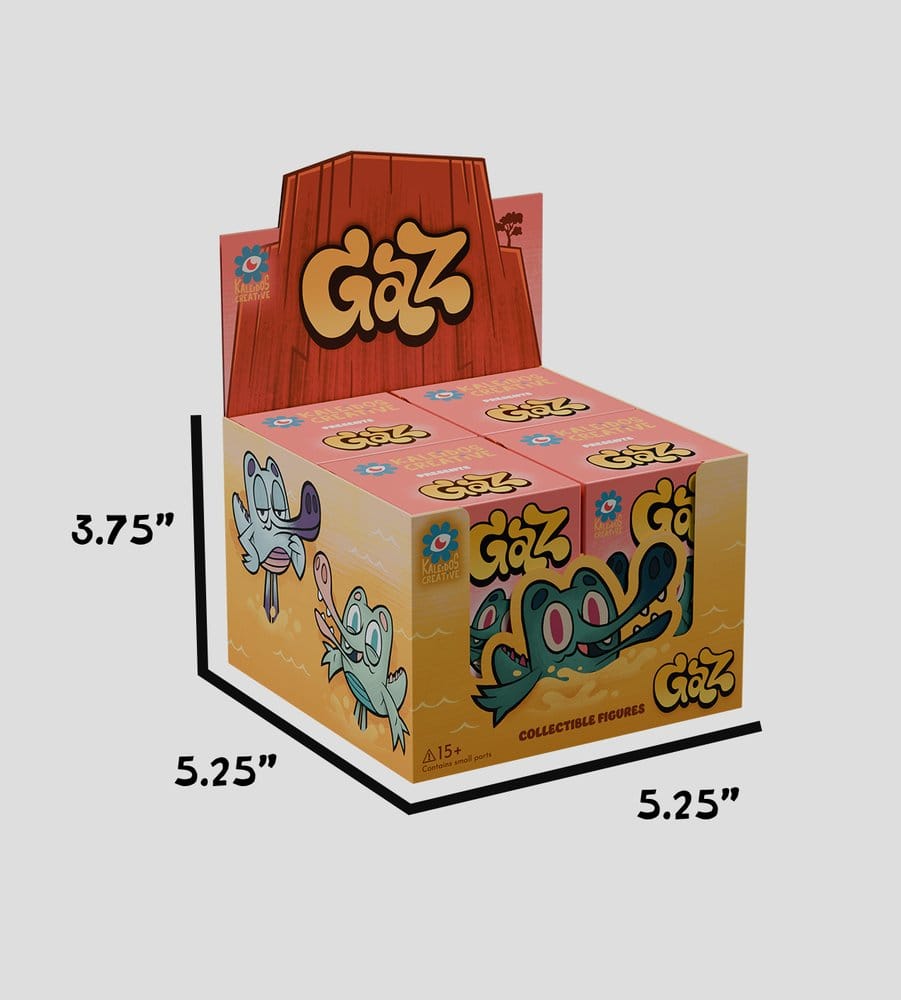 Gaz Minifiguren S1 7 cm Blind Box Display (4)