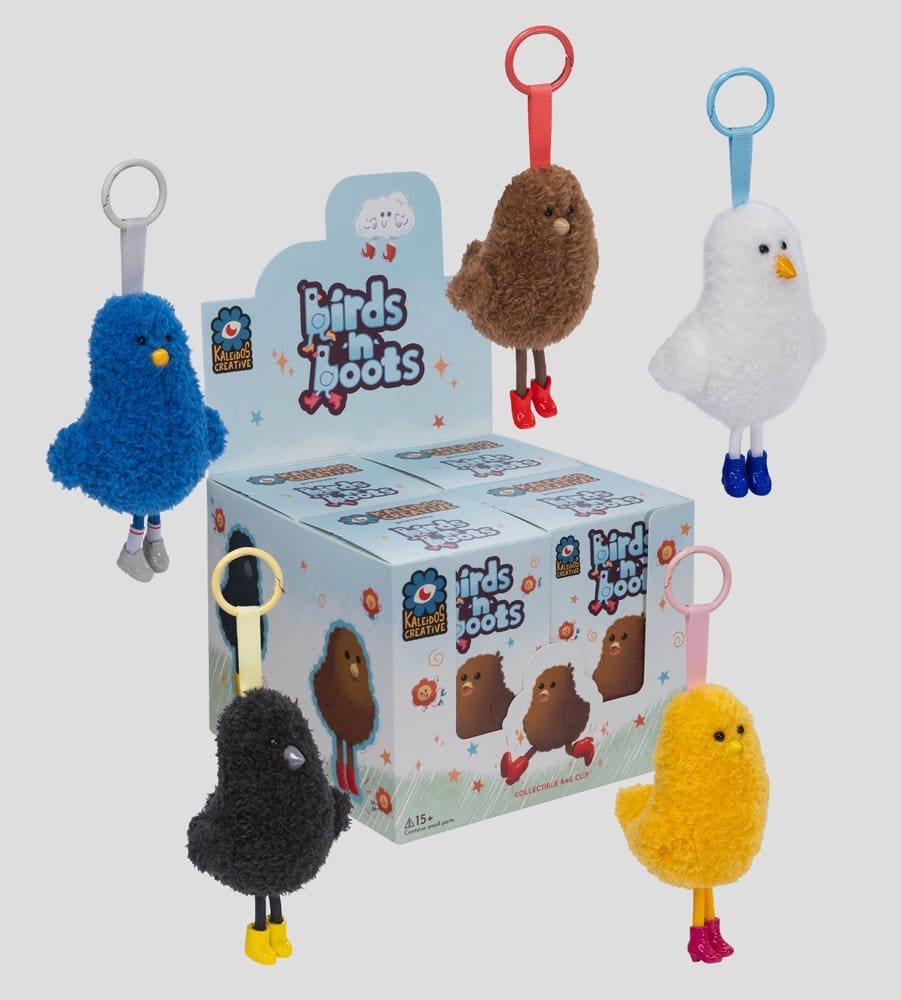 Birds N Boots Minifiguren S1 8 cm Blind Box Display (4)