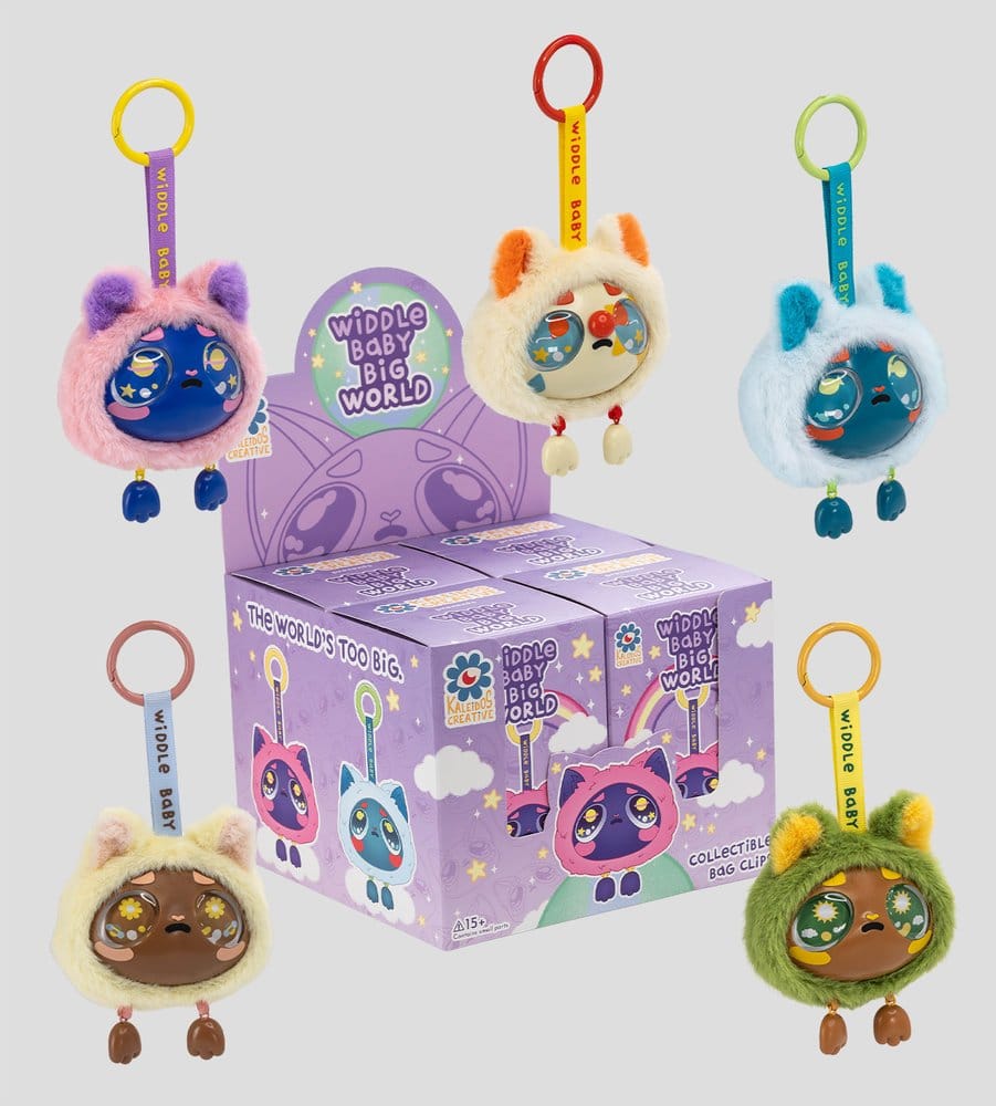Widdle Baby Schlüsselanhänger 7 cm Blind Box Display (4)